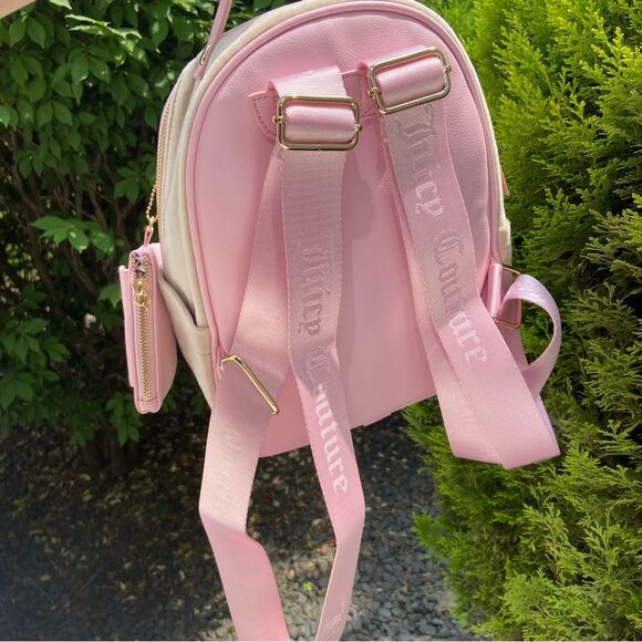 Juicy Couture Bag - Mini Backpack - Cream and Pink Mini Backpack main image 7